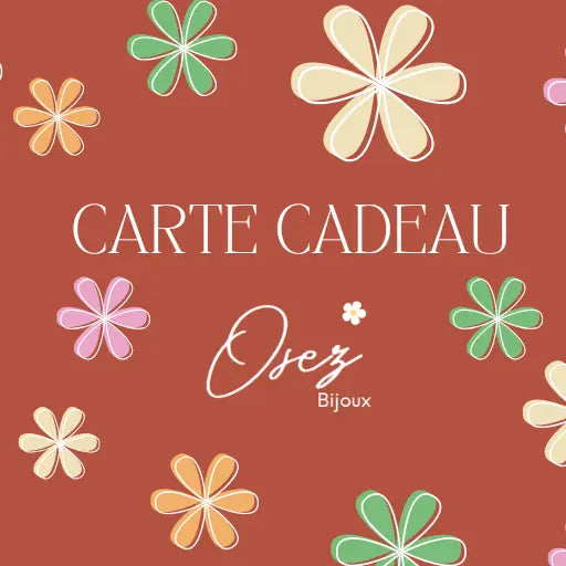 Carte cadeau Osez Bijoux Ma boutique