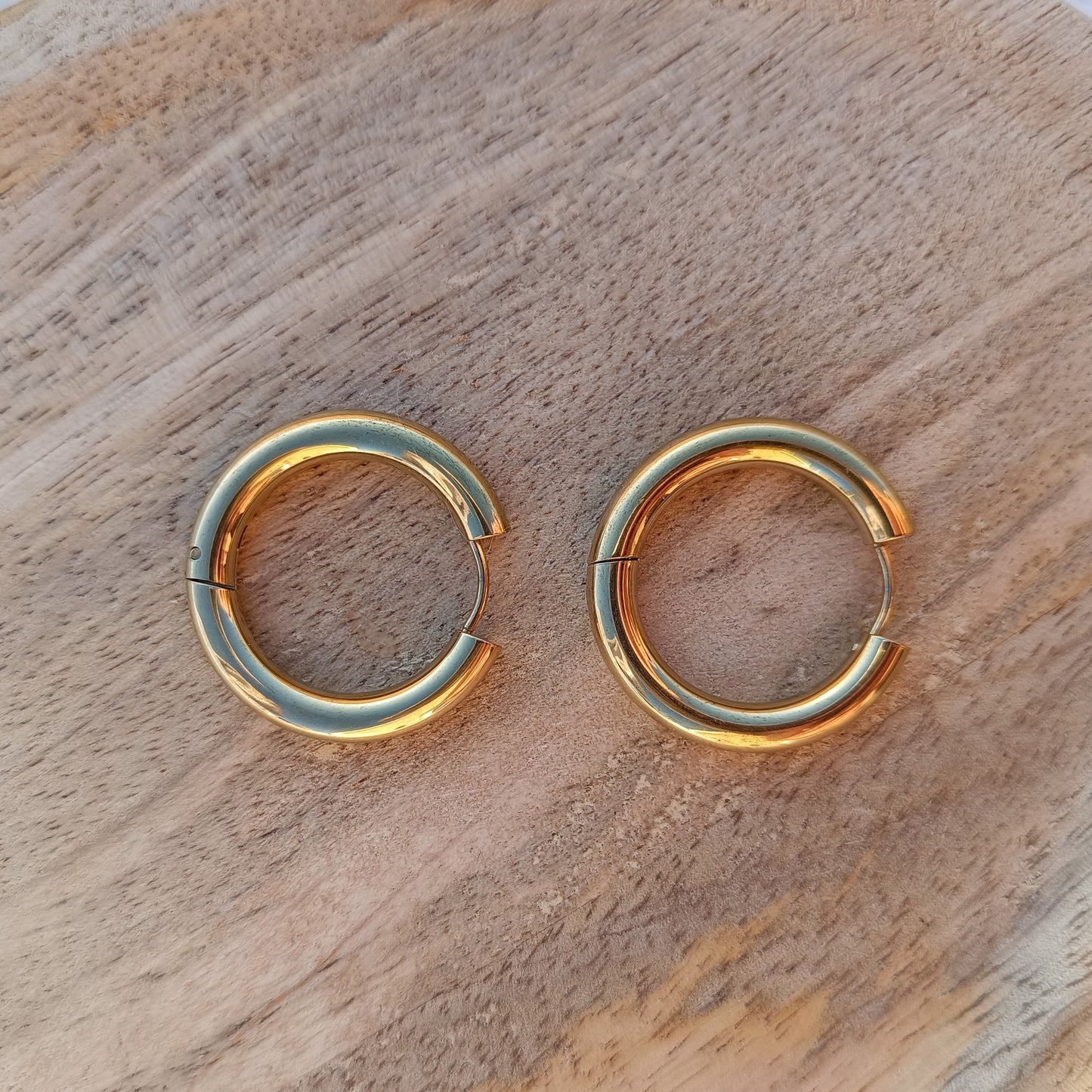 Créoles Rondes 26*24mm