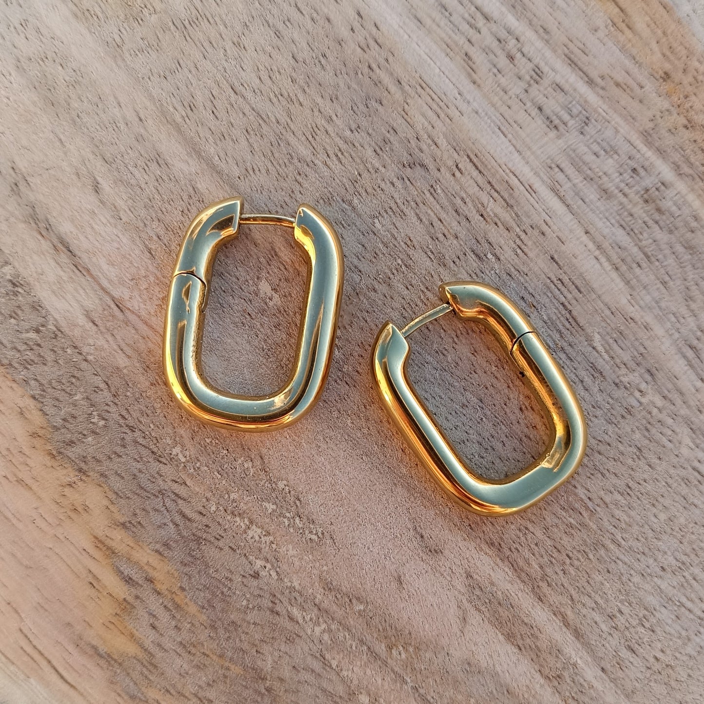 Créoles ovales 27*19mm