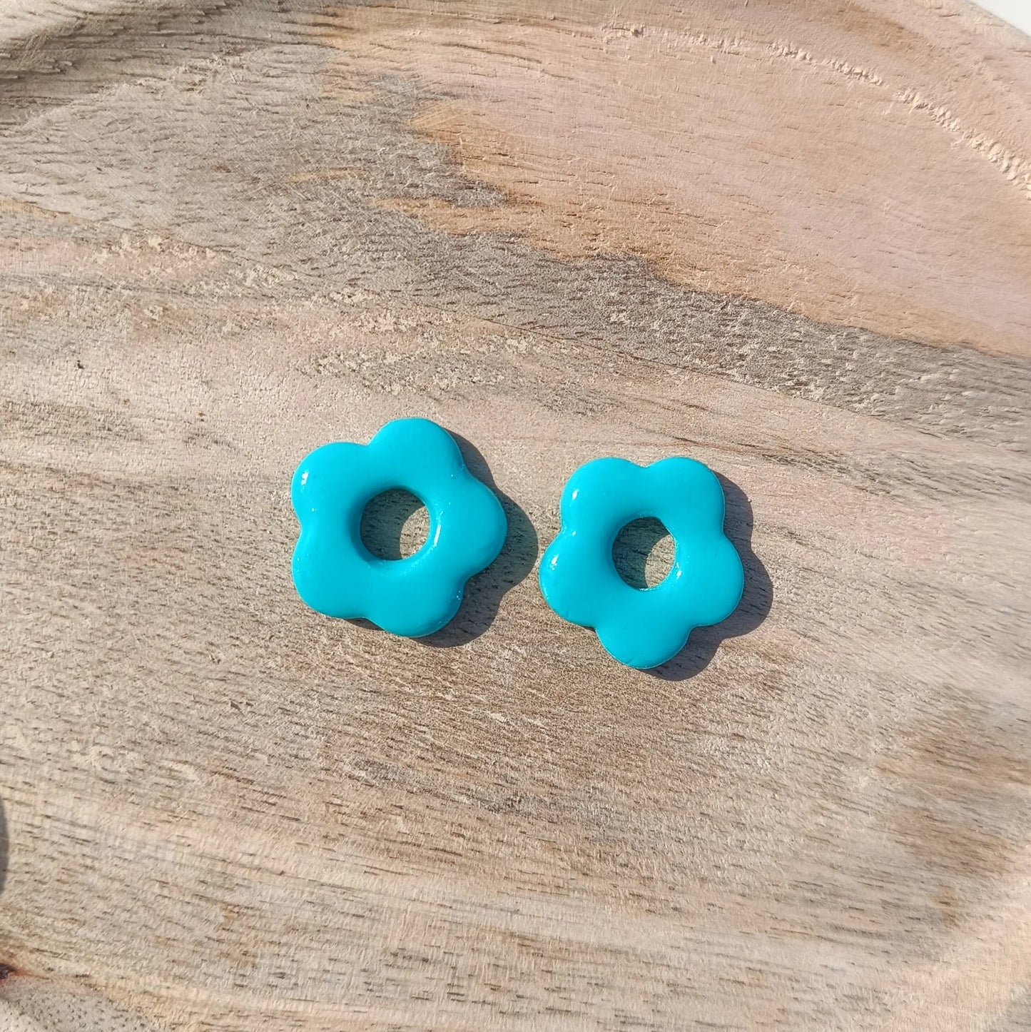 Pampilles bleu turquoise Osez Bijoux