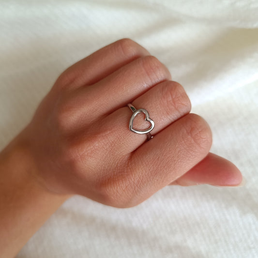 Bague cœur