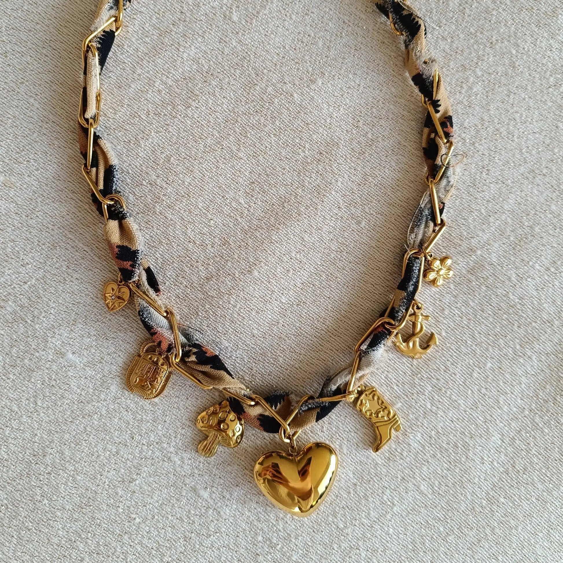 Collier Tissus personnalisable Osez Bijoux