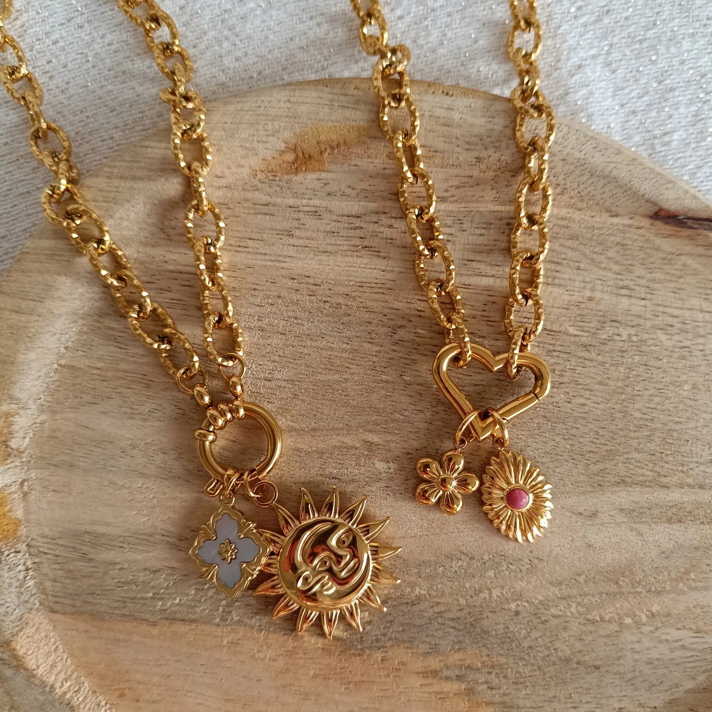 Collier LOVE et DELTA Osez Bijoux