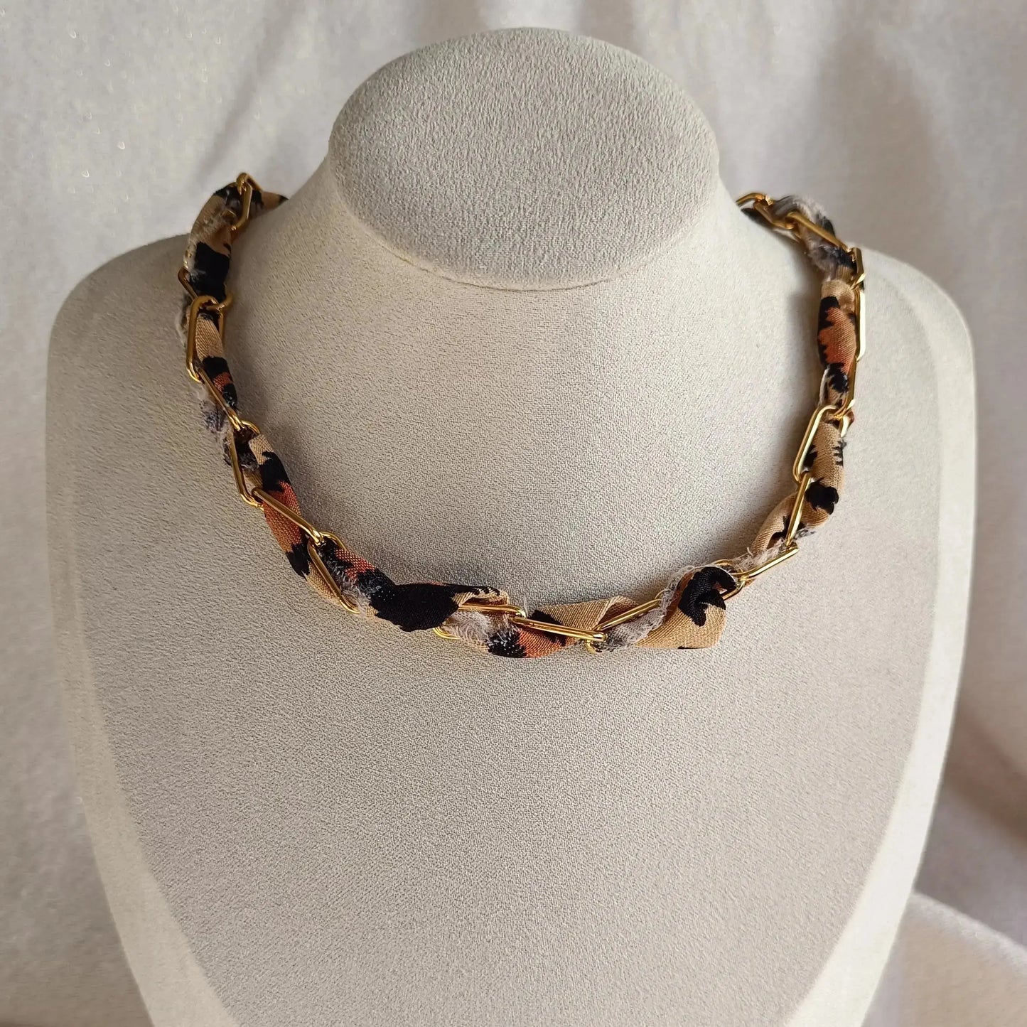 Collier Tissus personnalisable Osez Bijoux