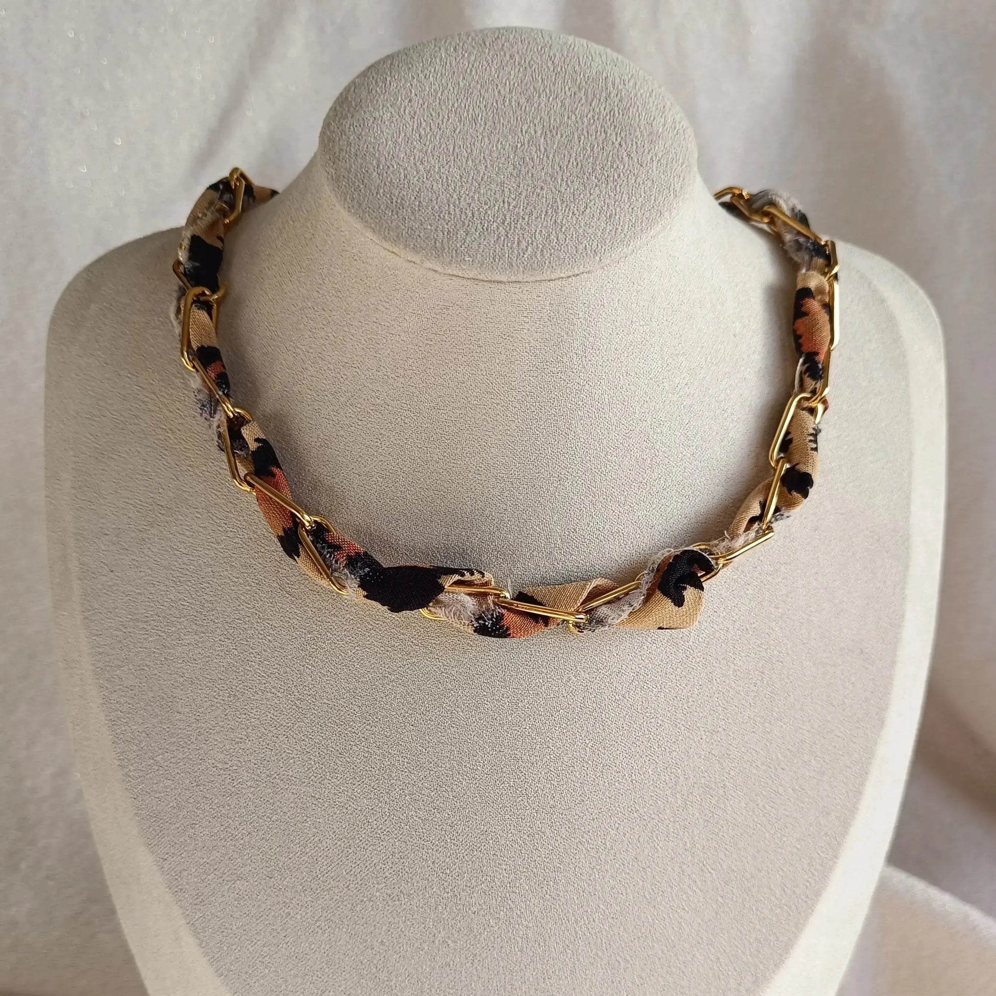 Collier Tissus personnalisable Osez Bijoux