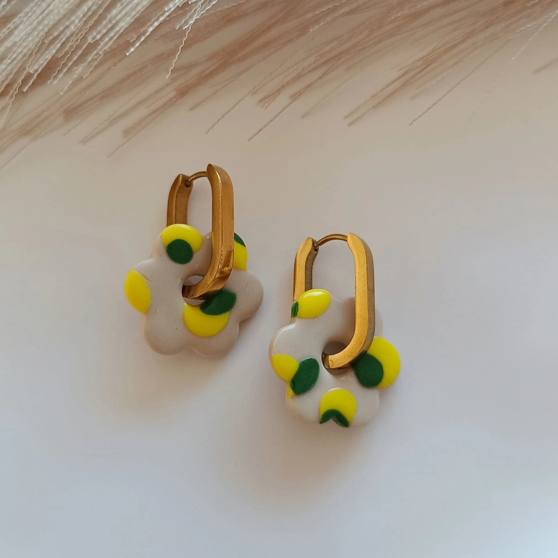 Pampilles motifs citron Osez Bijoux