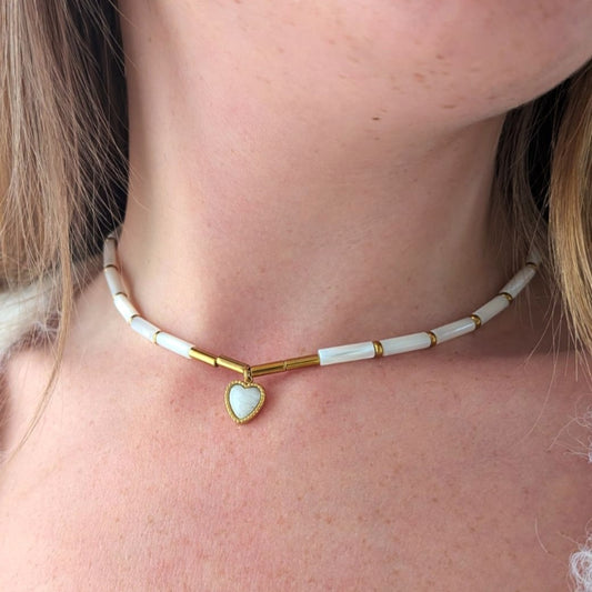Collier Blanche