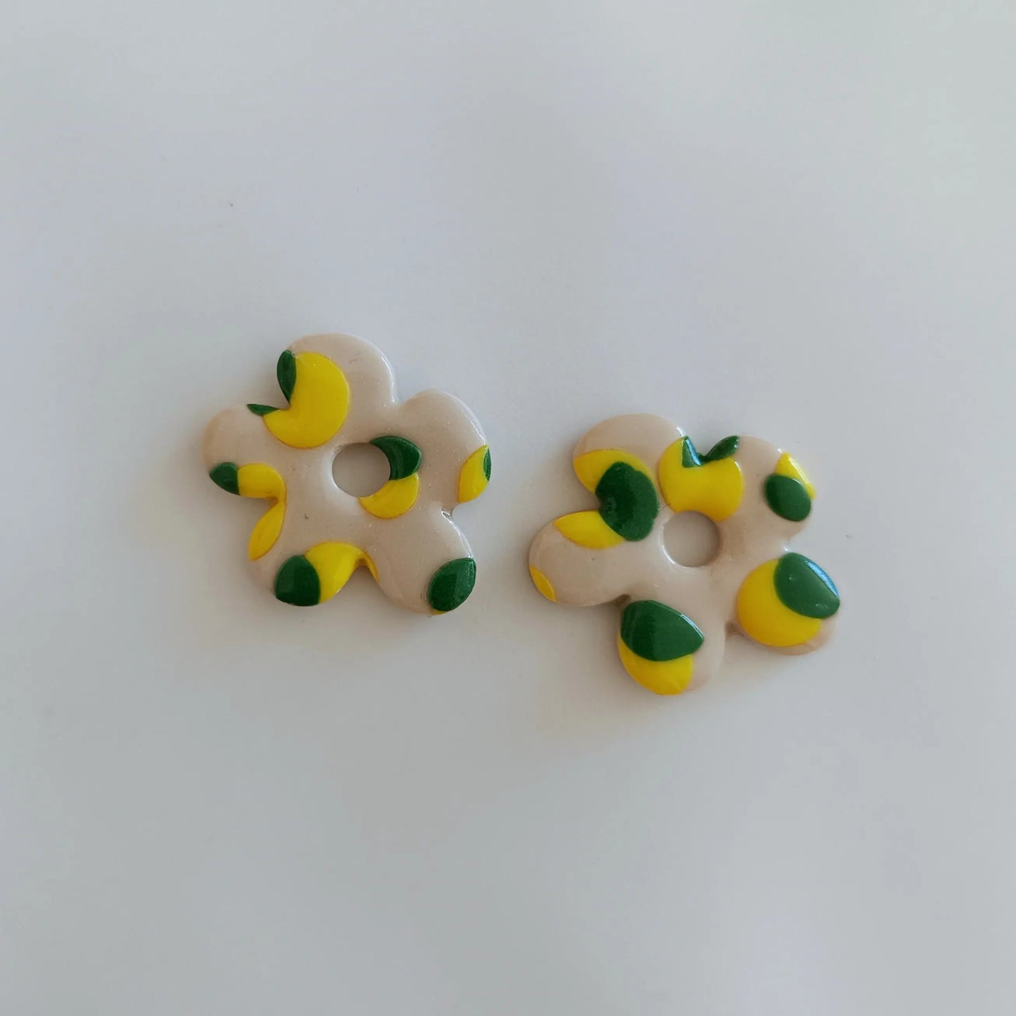 Pampilles motifs citron - Osez Bijoux